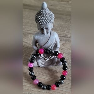 Semi-Precious Stone Beaded Bracelet